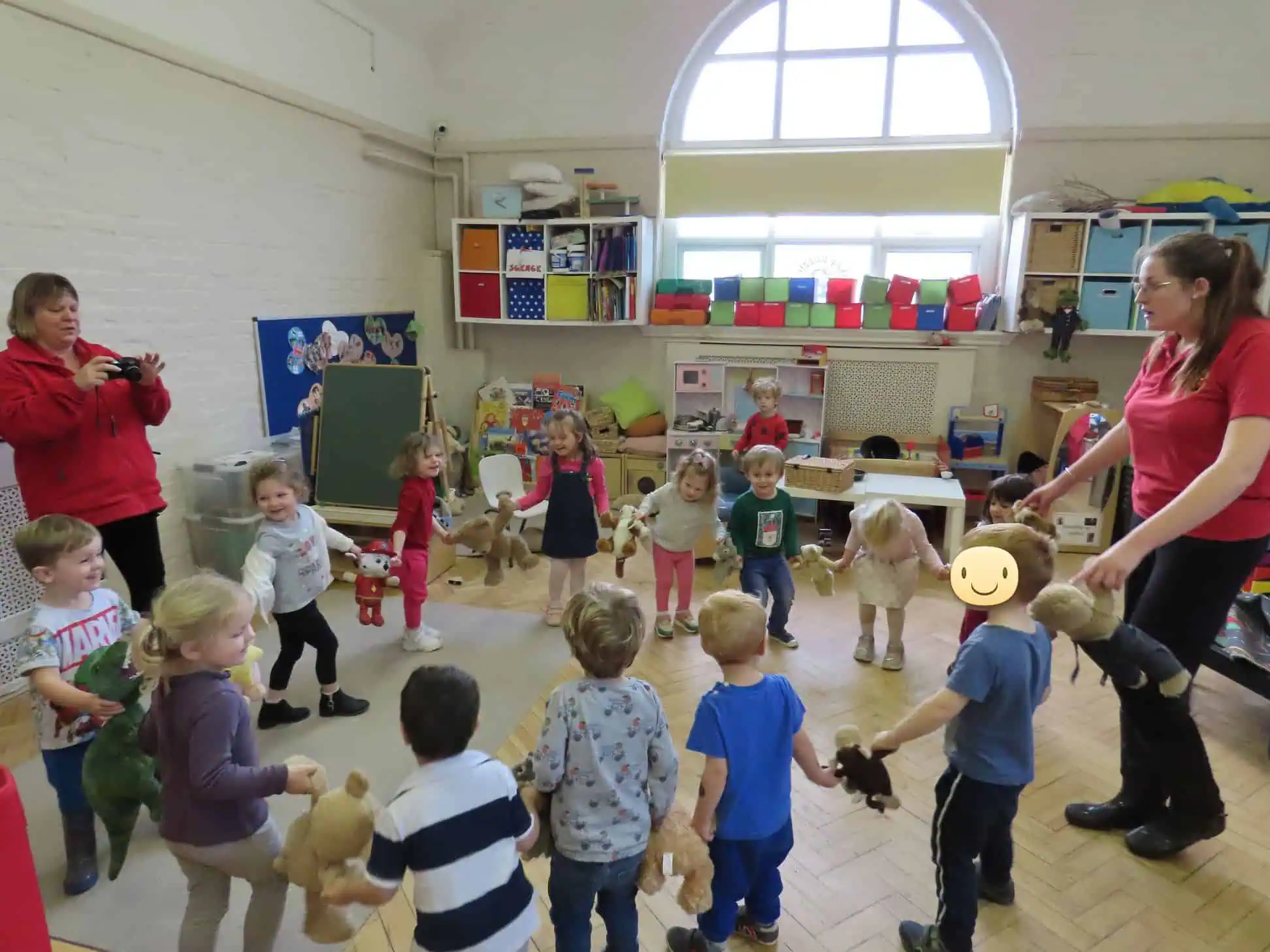Dancing and singing with our favourite toys