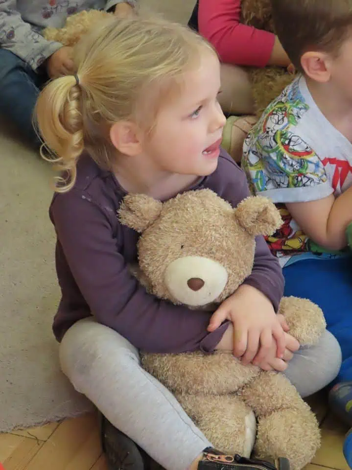 Teddy bear joining us for Children in Need week