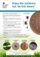 Tick Awareness Poster